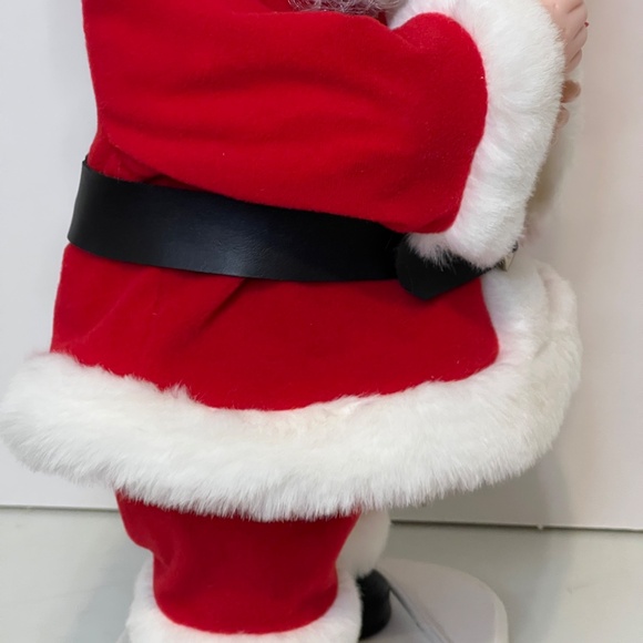 Vintage “Santa's Best" Animated Santa Mr. Claus Large 20 Inch w/ Lighted Candle - Picture 7 of 15